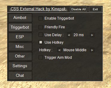 External Multihack by Kinepak