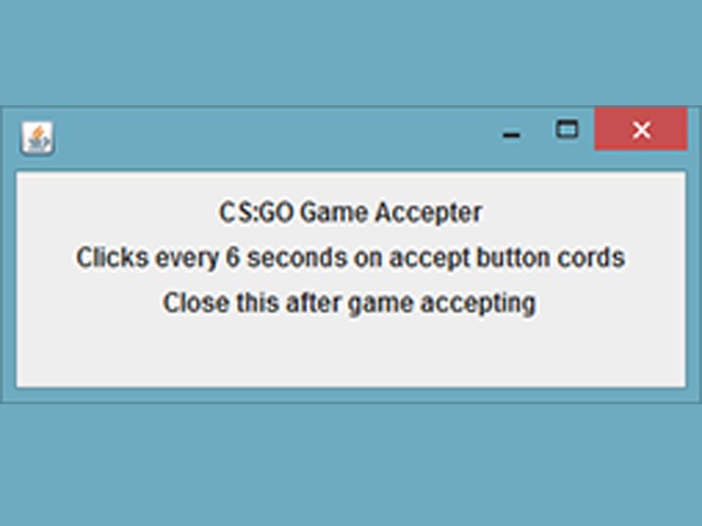 CS:GO Auto Accepter